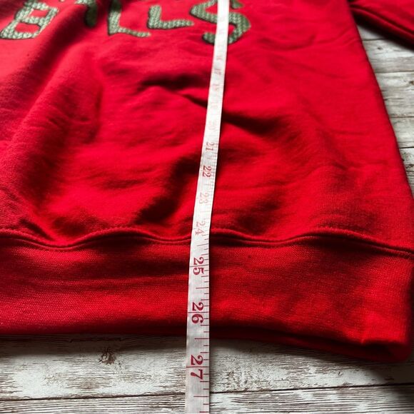 Blink 182 Jingle Balls Graphic Holiday Sweatshirt Red Size Small - Picture 6 of 7